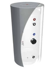 Serbatoio di accumulo verticale SOLIBUFFER 130L senza serpentina per pompa di calore